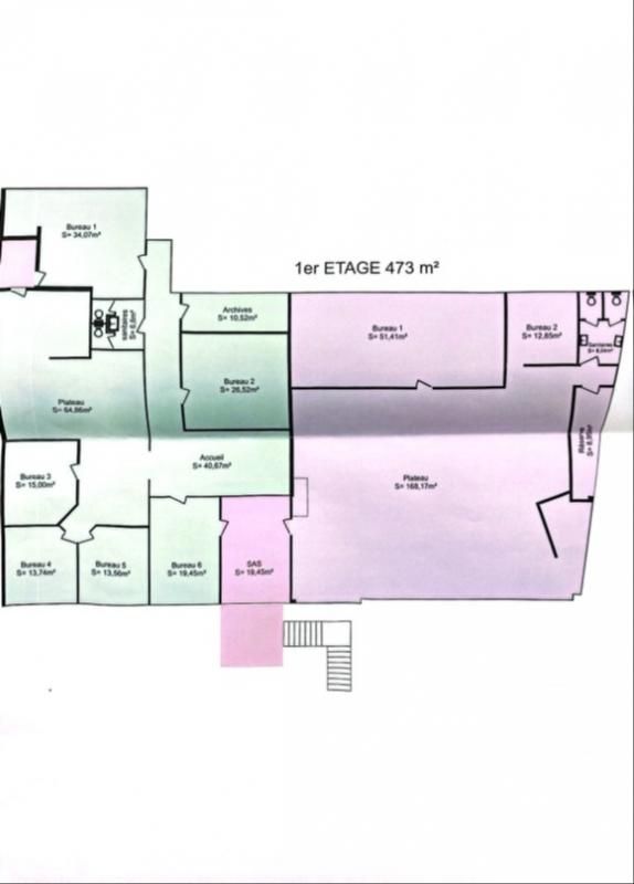 Vente entrepôts 2000 m² non divisibles