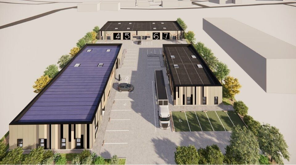 Location entrepôts 228 m² divisibles à partir de 159 m²