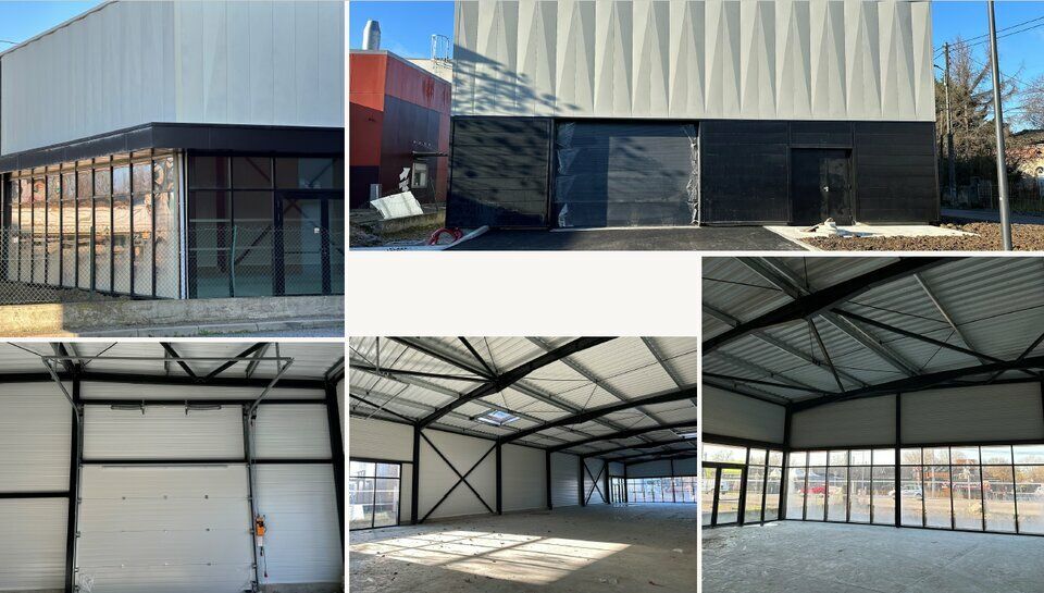 Location local commercial 400 m² non divisibles