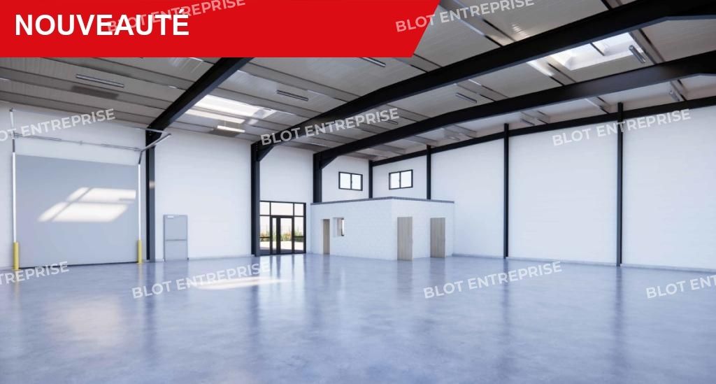 Location entrepôts 800 m² non divisibles