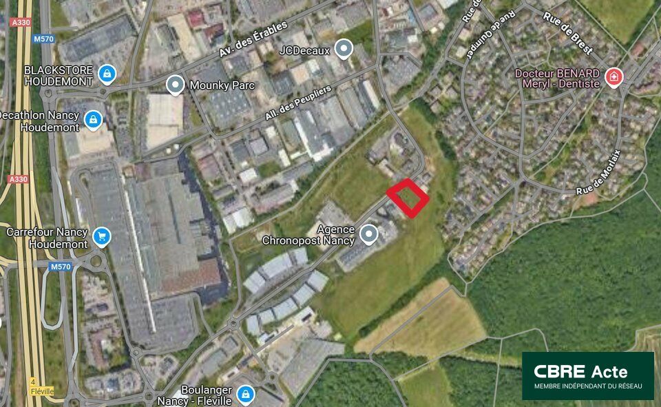 Vente terrain 3409 m² non divisibles