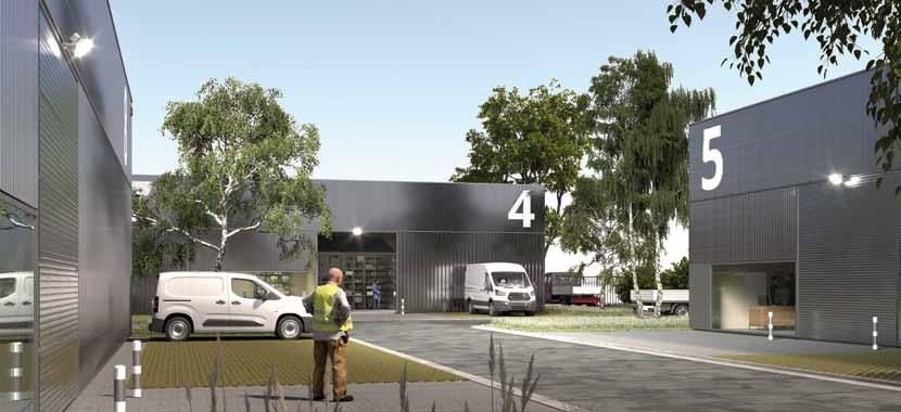 Vente entrepôts 600 m² divisibles à partir de 150 m²