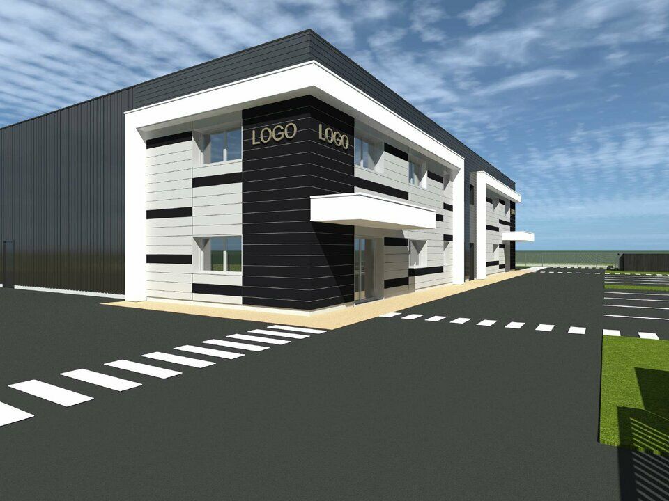 TOURS EST LA VILLE-AUX-DAMES - A LOUER BATIMENT DE 910 M² DIVISIBLE TERRAIN DE 3117 M²