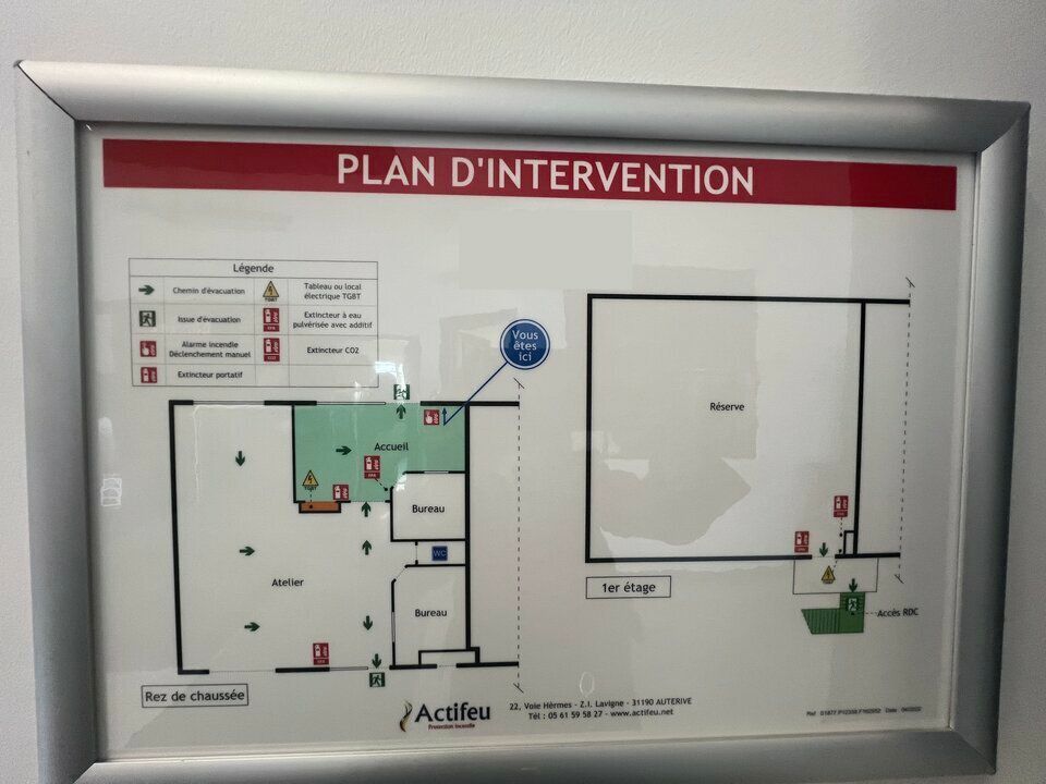 TOULOUSE SUD - ZONE THIBAUD LOCATION LOCAL D'ACTIVITÉS 142M2