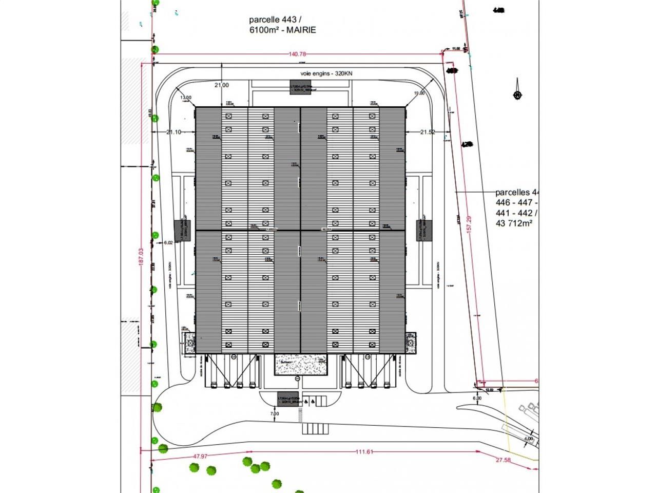 Entrepôts de 6 000 m² à vendre - Calais (62)