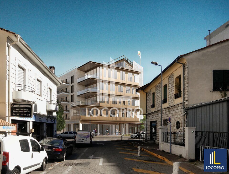 BUREAUX NEUF À LA VENTE DE 485 M2  DIVISIBLES - CAGNES-SUR-MER - LA VILLETTE 