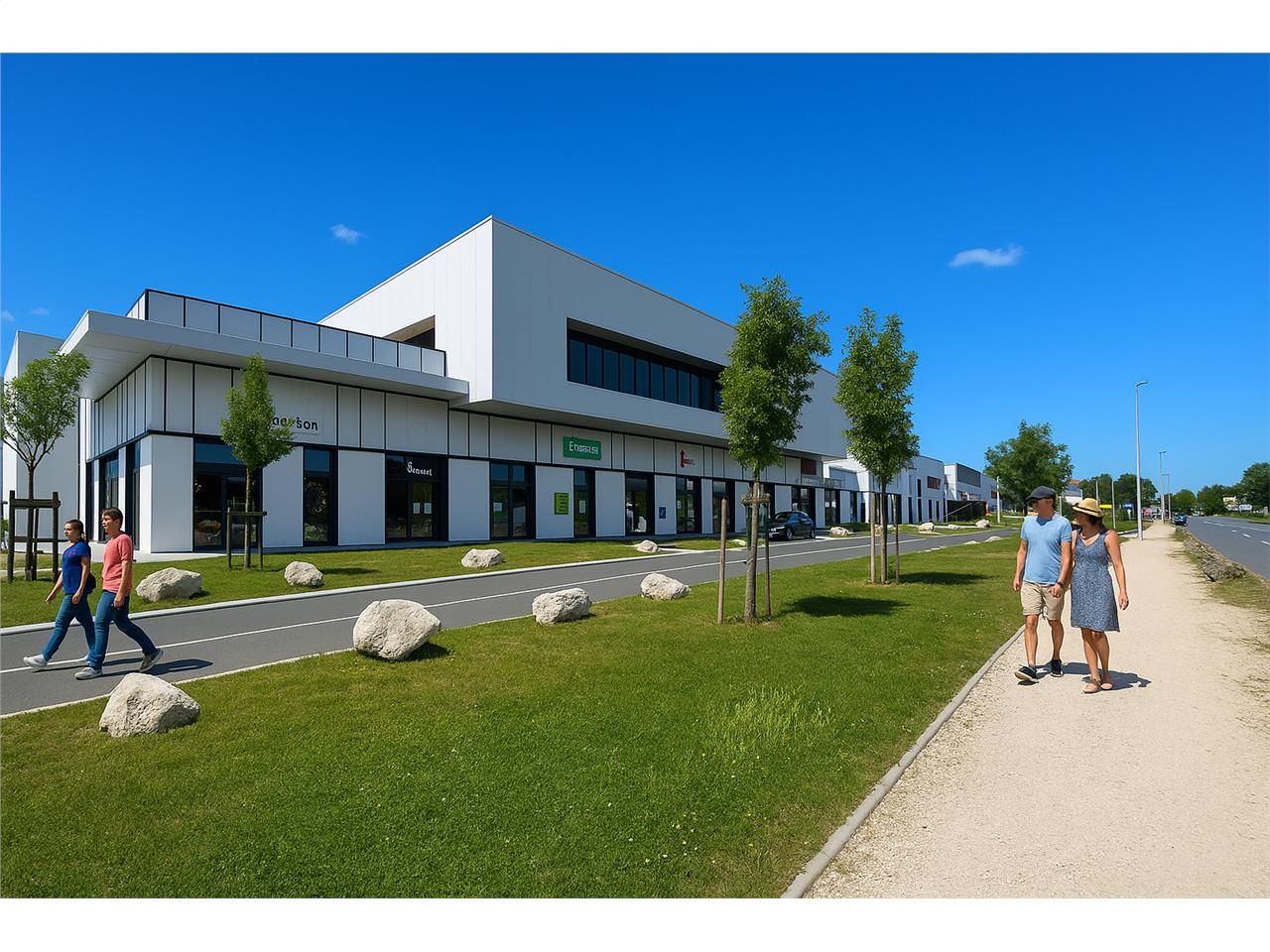 Location local commercial 650.00 m² à BEGLES