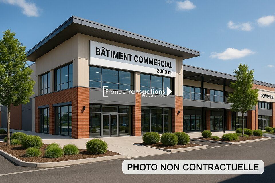 Vente local commercial 2047 m² divisibles à partir de 239 m²