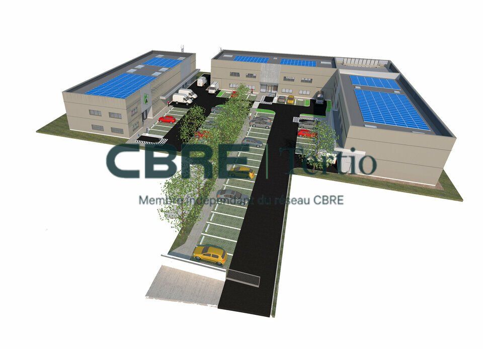 Location local d''activites 399 m² divisibles à partir de 198 m²