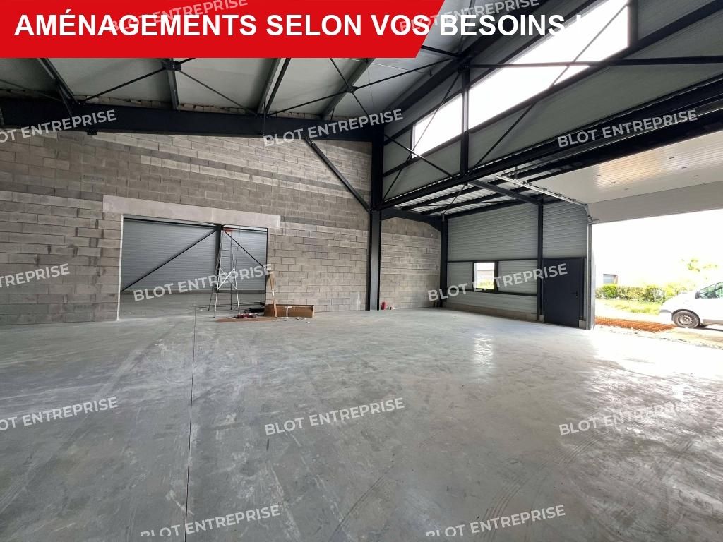 Location entrepôts 250 m² non divisibles