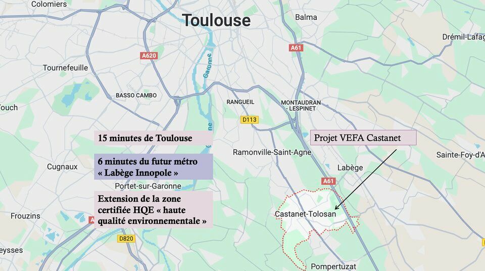 Vente local d'activités 229 m2 - Castanet Tolosan 