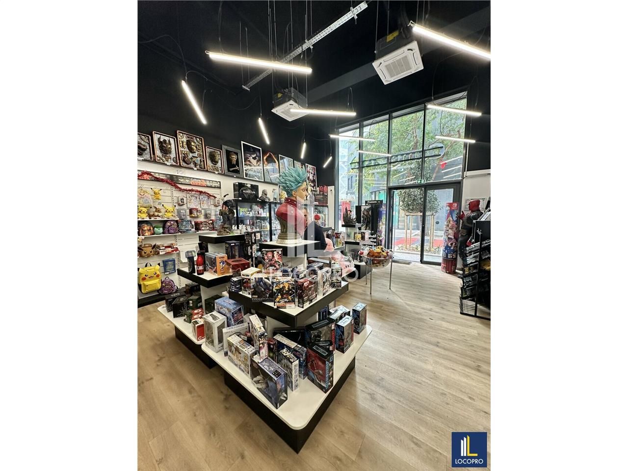 Location local commercial 121 m² non divisibles