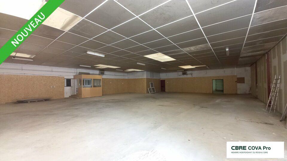 Location local d''activites 1188 m² divisibles à partir de 126 m²