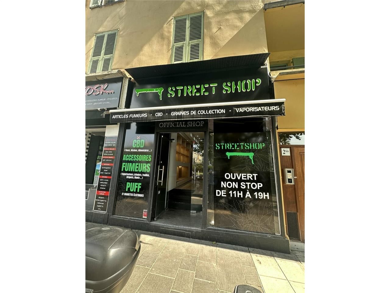 Location local commercial 19.28 m² non divisibles