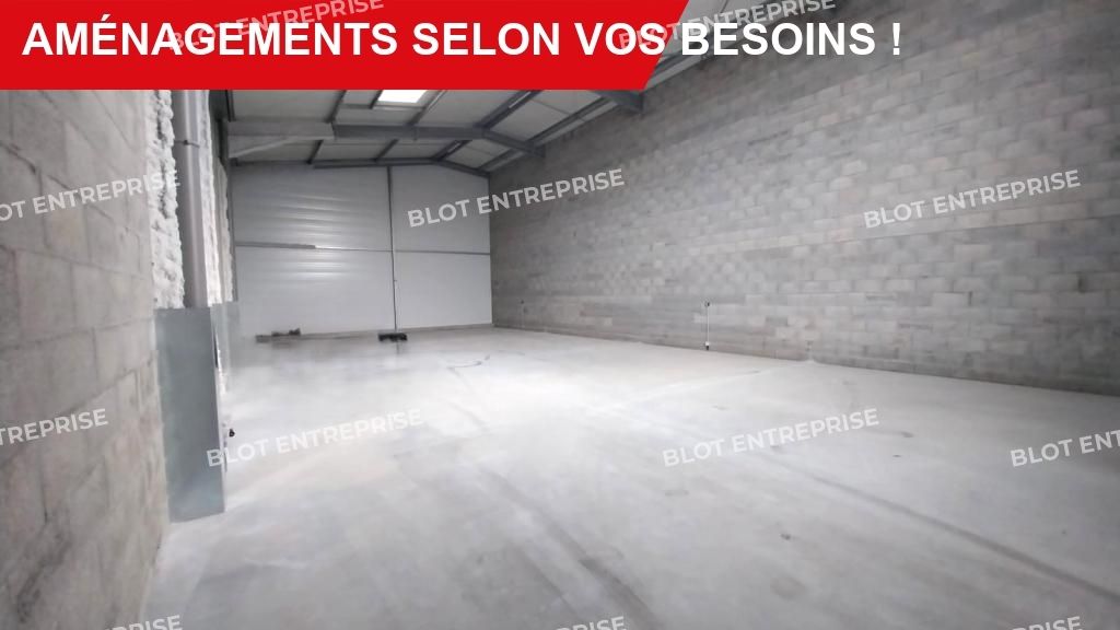 Location entrepôts 199 m² non divisibles