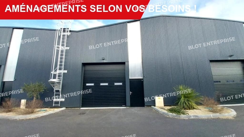 Location entrepôts 199 m² non divisibles