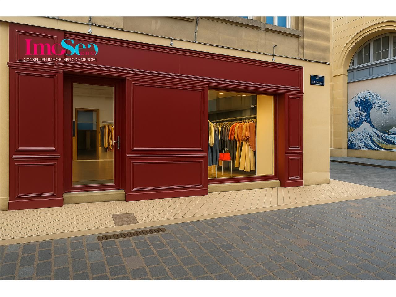 Location local commercial 45.00 m² à BORDEAUX