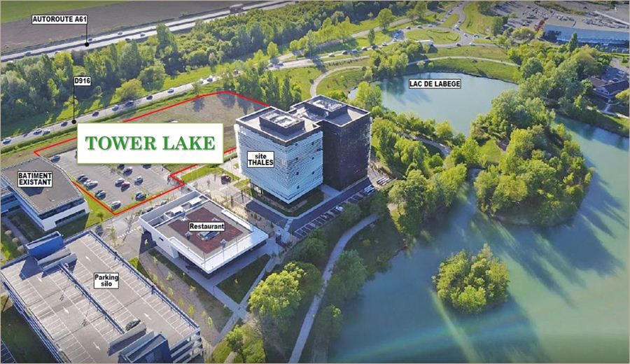 Location Bureaux neufs 9801 m² non divisibles