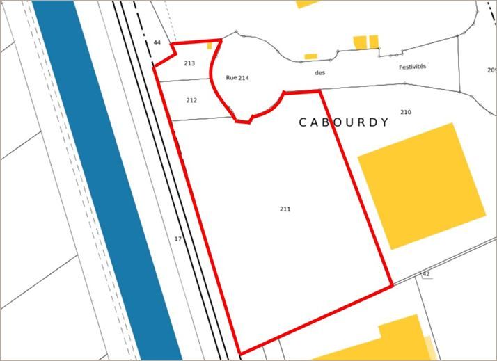 Vente Terrain 7123 m² non divisibles