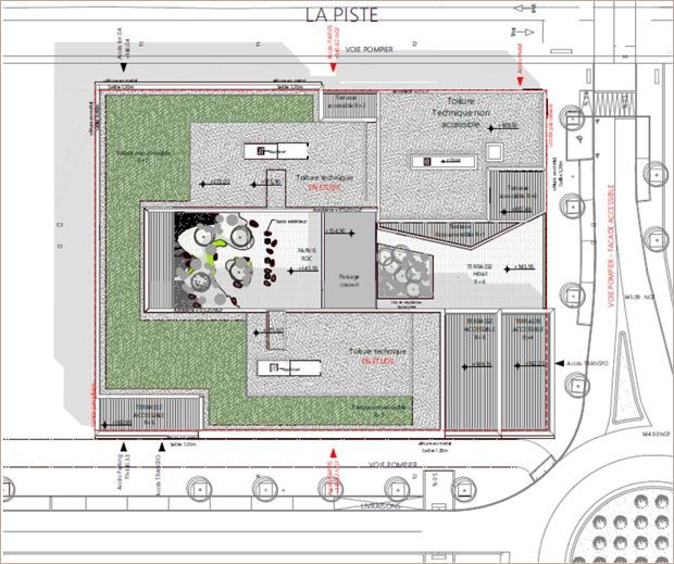 Location Bureaux neufs 10893 m² divisibles à partir de 179 m²