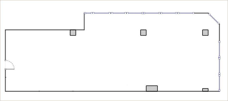 Location Bureaux récents 114 m² non divisibles
