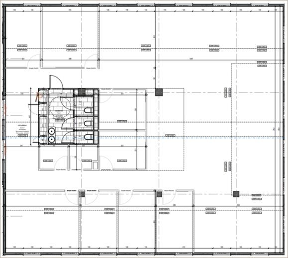 Location Bureaux neufs 300 m² non divisibles