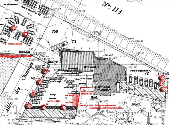 Vente Locaux d'activité 379 m² non divisibles