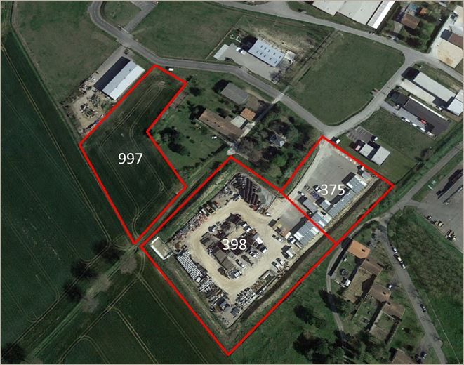 Vente Terrain 24982 m² divisibles à partir de 3316 m²