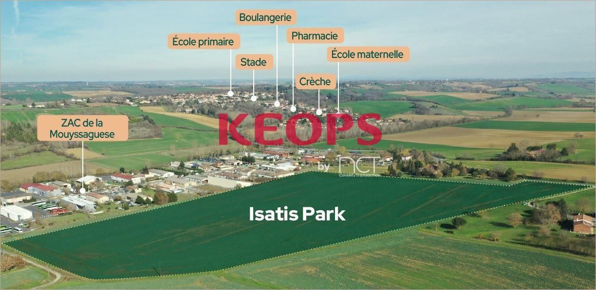 Vente Terrain 58606 m² divisibles à partir de 1033 m²