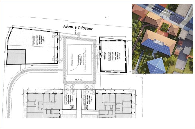 Location Commerce/boutique 116 m² divisibles à partir de 58 m²