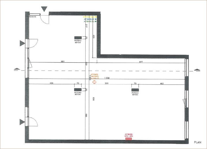 Vente Commerce/boutique 157 m² non divisibles