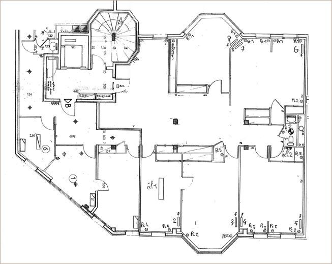Location Bureaux récents 155 m² non divisibles