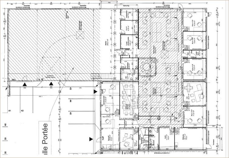 Location Locaux d'activité 396 m² non divisibles