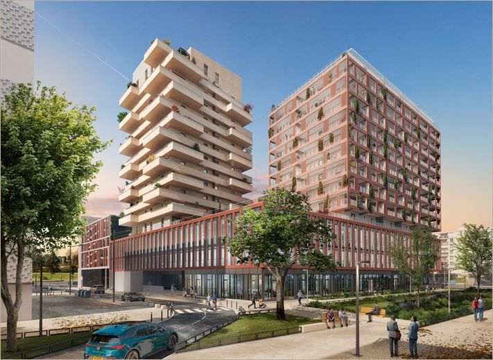 Location Bureaux neufs 2050 m² non divisibles