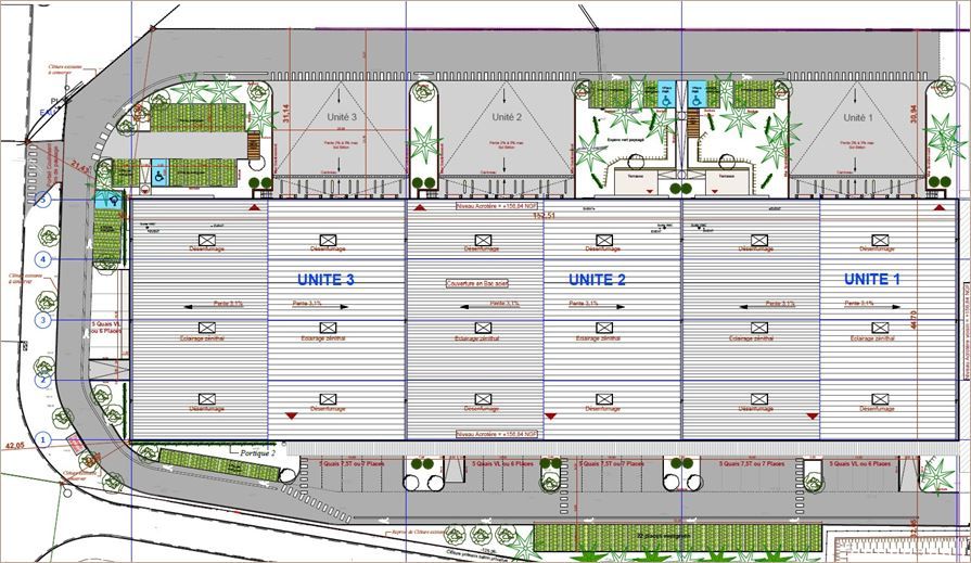 Location Locaux d'activité 6714 m² divisibles à partir de 2238 m²