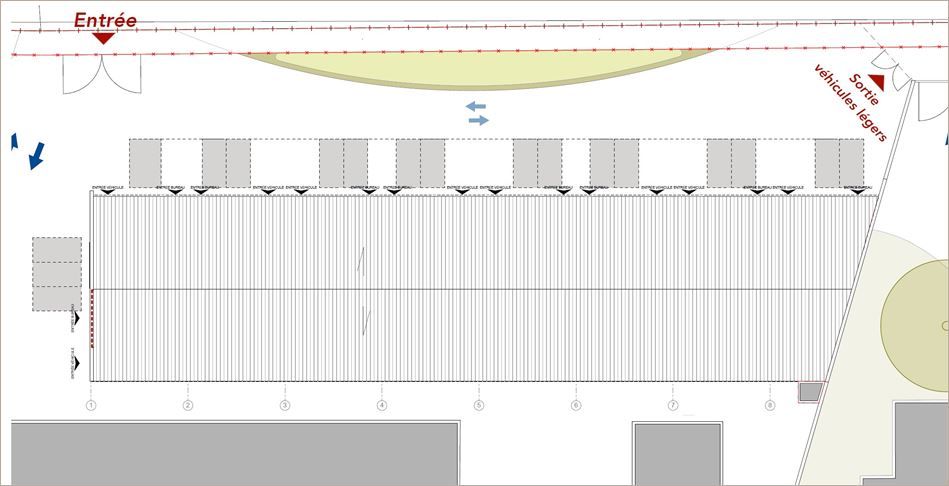 Location Locaux d'activité 1438 m² divisibles à partir de 90 m²