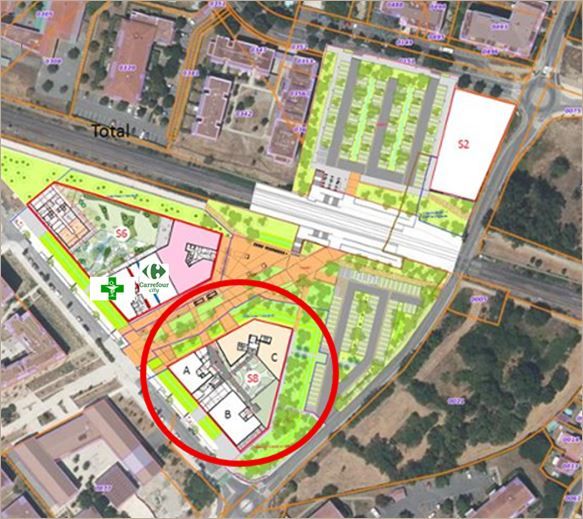 Location Commerce/boutique 1158 m² divisibles à partir de 84 m²