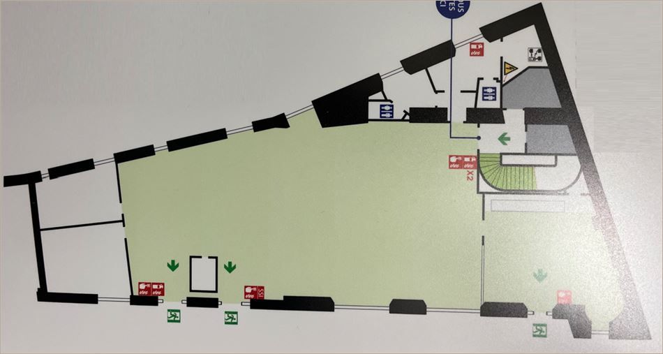 Location Bureaux haussmanniens 160 m² non divisibles