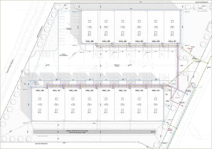 Location Locaux d'activité 290 m² non divisibles