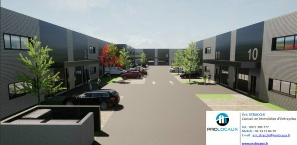 Location local d''activites 1469 m² divisibles à partir de 208 m²