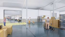 2371 m² pour ce entrepot en location à Lille