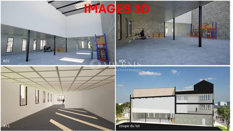 CELLULES D'ACTIVITES NEUVES DE 380M² A 3013 M² A WATTRELOS