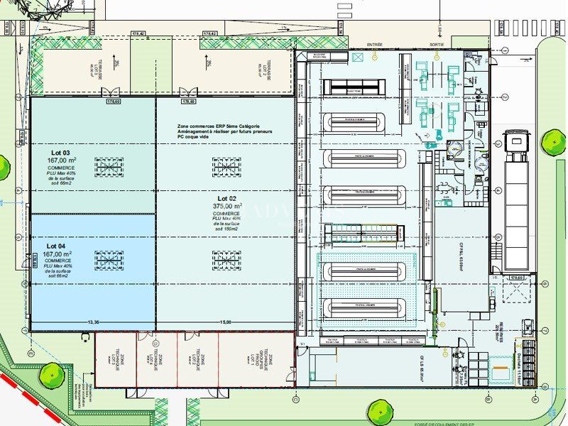 Locaux neuf à usage de commerce à vendre - Le Bonaparc - Ittenheim