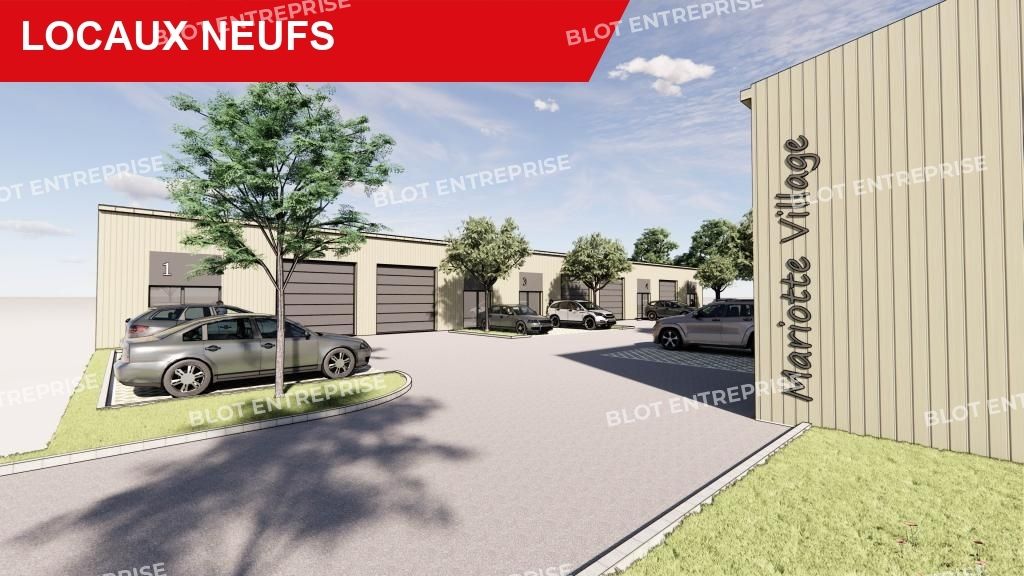 Vente entrepôts 1010 m² non divisibles