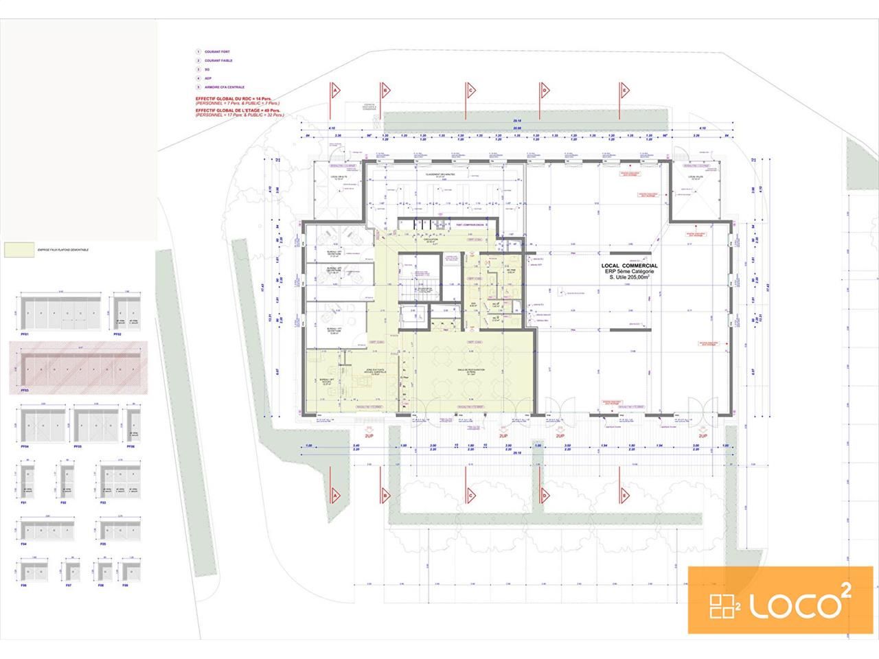 Location local commercial 210.00 m² à CASTELNAU D ESTRETEFONDS