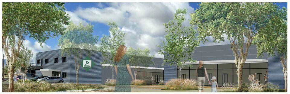 Location local commercial 1330 m² divisibles à partir de 348 m²