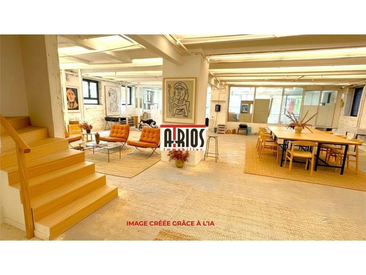 Vente local commercial 420 m² non divisibles