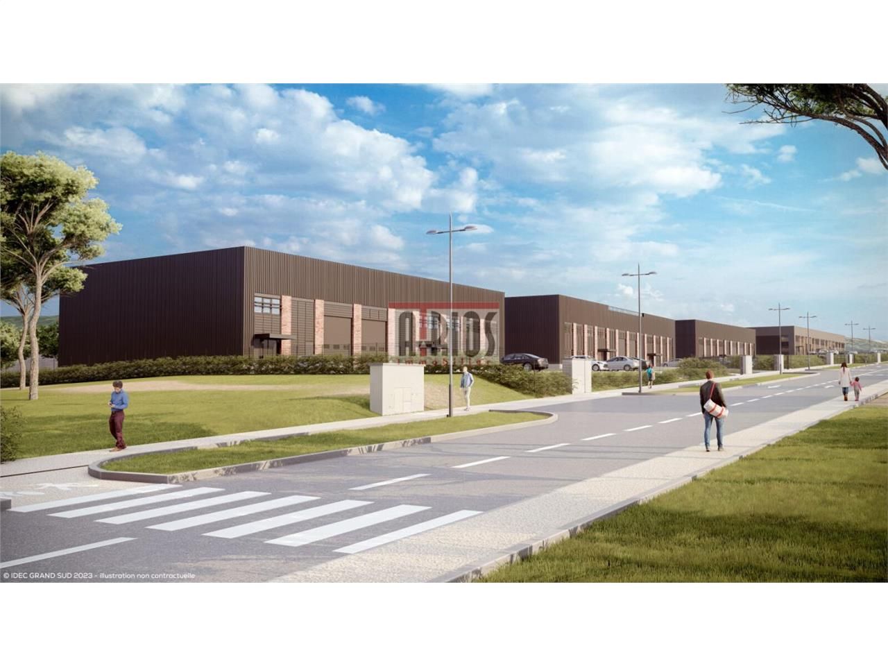 Vente entrepôts 770 m² non divisibles