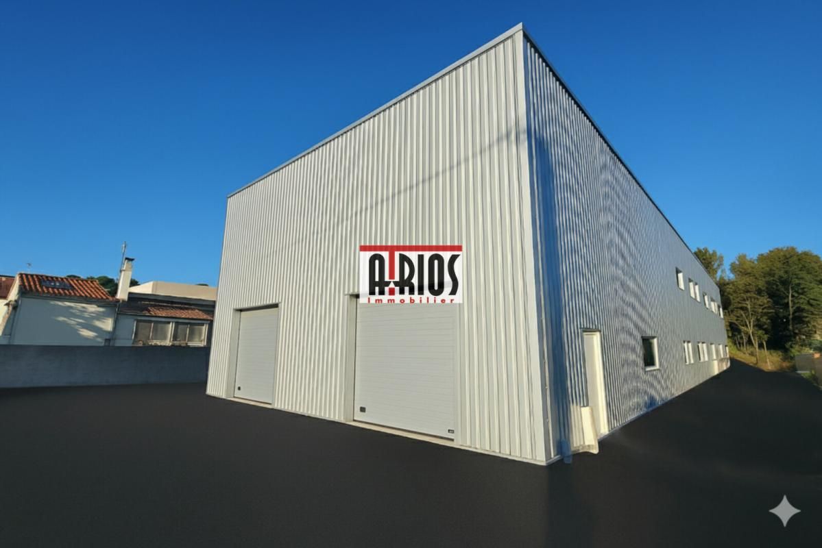 Vente entrepôts 450 m² non divisibles