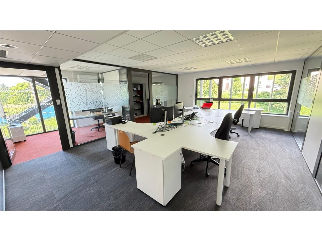 Location bureaux 248 m² non divisibles